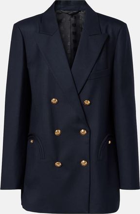 Blaz&eacute; Milano Blaz&eacute; Milano Alcanara Everynight double-breasted virgin wool blazer