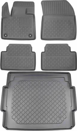 OEM Juego De Alfombrillas Para Coche Y Alfombrilla Para Maletero Para Citro&euml;n C5 Aircross Suv A Partir De Febrero De 2019