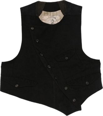 Ziggy Chen Asymmetric Waistcoat