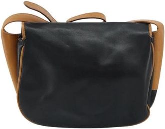 Celine Pre-owned Vintage Cross Body Bag - Dames - Vintage Schoudertas - Zwart - ONE Size - Leer - Vintage