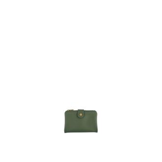 Pourchet Accessoires, Dames, Groen, ONE Size, Leer, Florin Wallet