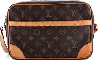 Louis Vuitton Trocadero Handbag 27 crossbodytas met monogram canvas - Bruin