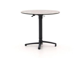 Bellagio la vita attrattiva Bellagio Canzo klaptafel &oslash;80 (h:73/109cm) verstelbaar