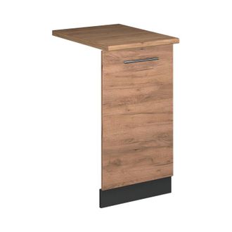 Vicco Panel Frontal Del Lavavajillas Fame-line, Roble Dorado, 45 Cm, Et Roble