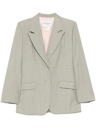 ジャケット SAINT LAURENT BEIGE SINGLE-BREASTED JACKET IN WOOL Jacket in Wool Gabardine | Saint Laurent | YSL US