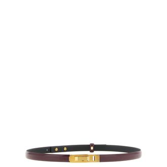 Alberta Ferretti Thin Belt - female - Alberta Ferretti - Belts - Red - XS - Accessories
