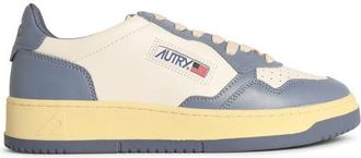 Autry Medalist Low White Leather And Tempest Sneakers