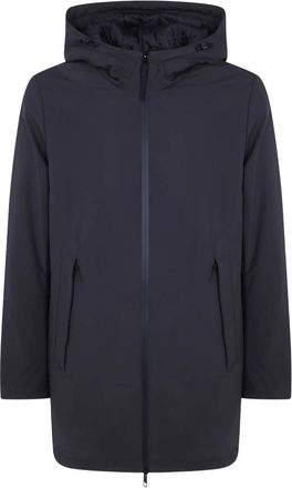 People of Shibuya Fuji Long Hoodie Full Zip Sportjas - Heren - Windbreakers - Zwart - 2XL - Leer - Fitness