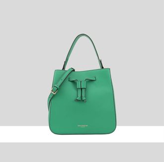 Paul Costelloe Womens Peace Leather Multi Way Bag - Green - One Size