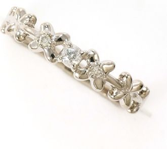 C&A White Gold White Gold (10K) Band Ring (Pre-Owned)