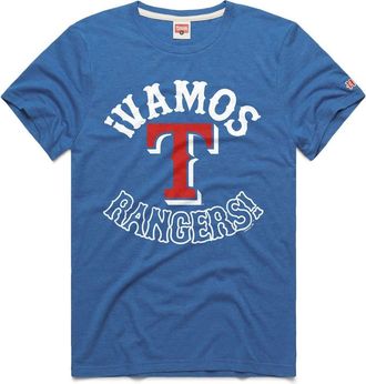 Homage Mens Homage Royal Texas Rangers Vamos Tri-Blend T-Shirt at Nordstrom, Size Xx-Large