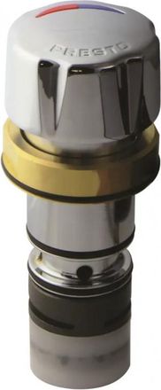 Presto Cabezal Para Alpa, 20/35s Alargado Empotrado Con Pomo Cromado Para 35190