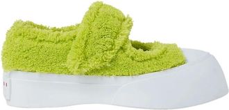 Marni Furry Weave Sneakers - Dames - Sneakers - Groen - 41 EU - Polyester - Schoenen