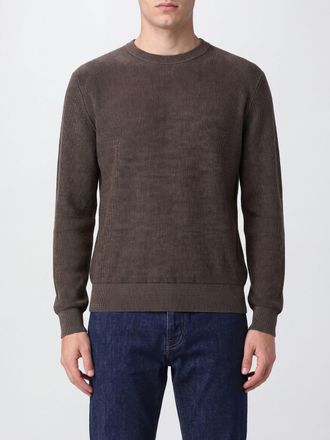 Brioni Maglia girocollo in lana e cashmere a maniche lunghe con bordi a coste