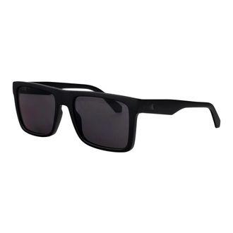 Calvin Klein Jeans Modified Rectangular Sunglasses - male - Calvin Klein Jeans - Sunglasses - Black - 57 MM - Accessories