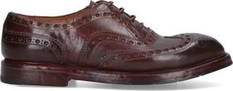 Premiata Brogue Derby Shoes - Brown