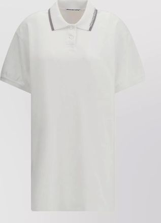 Alexander Wang cotton polo top
