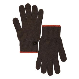 Moorer Easton Ribbed Gloves - Heren - Accessoires - Bruin - Maat: 9 IN Kasjmier