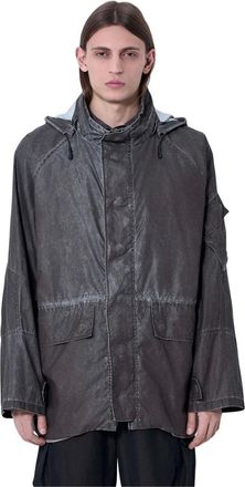 Our Legacy Heren, Mantels, Bruin, Maat: 2XL Nylon