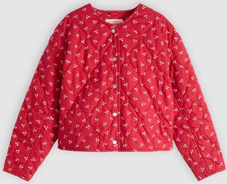 Levi's Josie Quilted Liner Jacket - Womens - XS - Red