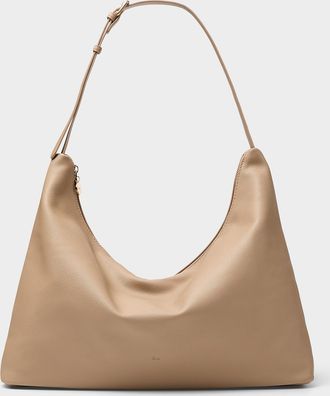 Ela Womens Pebbled rectangular hobo bag