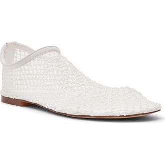 Steve Madden Mino Flat in Pearl at Nordstrom, Size 9.5