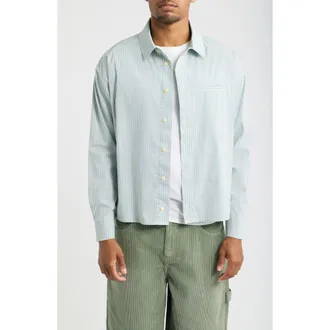 Elwood Stripe Button-Up Shirt at Nordstrom, Size Xx-Large