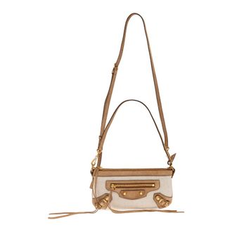 Balenciaga Tassen, Dames, Beige, ONE Size, Katoen, Le City Bag