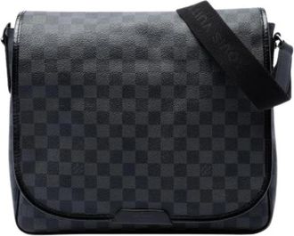 Louis Vuitton Pre-owned Daniel MM - Heren - Vintage Schoudertas - Zwart - ONE Size - Vintage