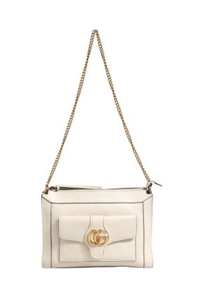 Gucci Arli Small Crossbody Bag White Womens Leather (Pre-Owned)