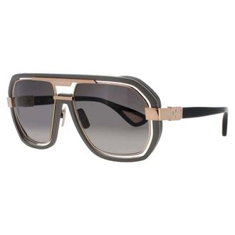 Bugatti Mens Grey Rectangular Sunglasses 08MGMRG