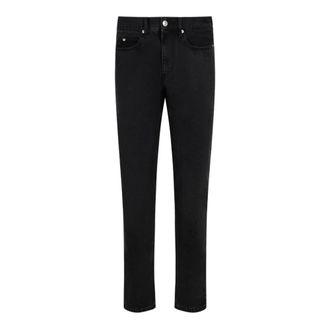 Isabel Marant Slim Fit Jeans, male, Black, W31, Faded Black Cotton Washed Jeans