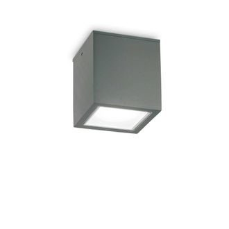 Ideal Lux L&aacute;mpara de techo antracita A 150 x A 160 x P 150 mm