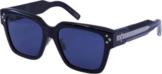 Dior CD DIAMOND S3F Blue Square Mens Sunglasses DM40084F 01V 55