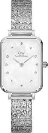 Daniel Wellington Quadro Pressed Studio Lumine 26mm - women - stainless steel - One Size - White