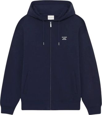 Dr&ocirc;le de Monsieur Hoodies & sweatvesten, Dames, Blauw, L, Zip-throughs