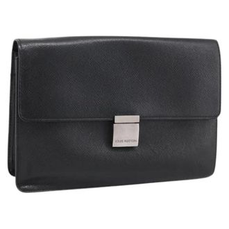 Louis Vuitton Pre-owned Borsa a mano in pelle Taiga - - Pre-owned - Donna - Nero - ONE SIZE