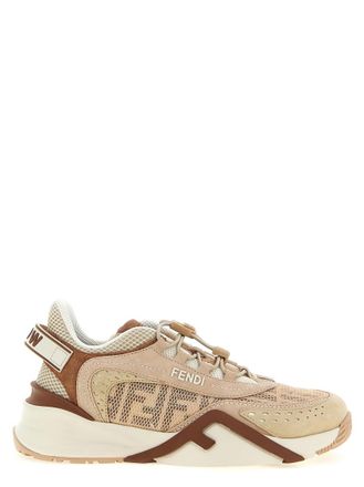 Fendi Pink Logo Sneakers