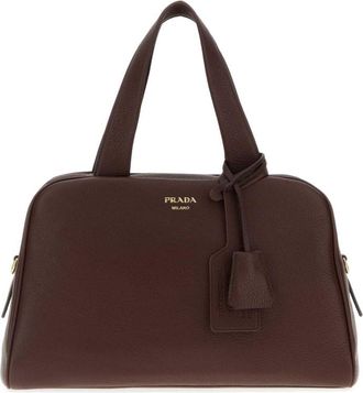 Prada Brown leather handbag