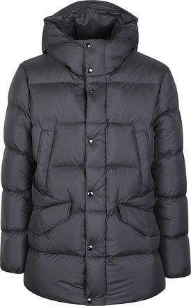 Woolrich Black Cloud Devis Quilted Polyester Parka