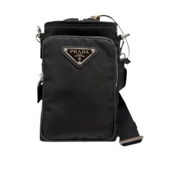 Prada Pre-owned Vintage Crossbody Bag - Dames - Pre-owned - Zwart - Maat: ONE Size Nylon