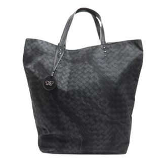 Bottega Veneta Bolso Tote Pre-owned Intreccioillusion de Nailon - Pre-owned - Mujer - Negro - ONE SIZE