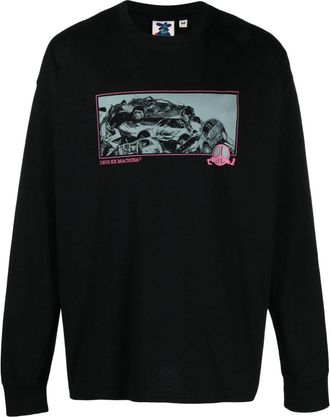 Deus T-shirt Piece Of Crap - Nero