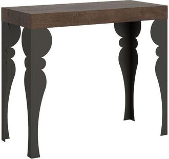 Itamoby Consolle Allungabile Fino a 3 metri Paxon Noce 14 posti