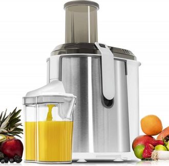 Cecotec Cecotec Licuadora Orbital Strongtitanium 19000 Xxl Para Frutas Y Verduras. 19000 Rpm, 1300 W, Canal Entrada Xxl (75 Mm)