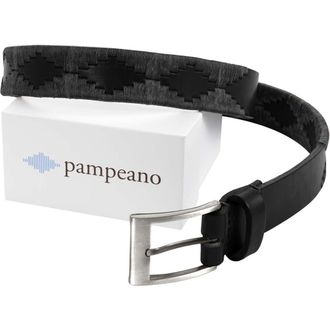 Pampeano Bordado Belt in Black at Nordstrom, Size 34