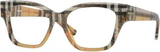 Burberry Be 2420 4146 Optisch Montuur - Dames - Brillen - Bruin - 54 MM - Accessoires