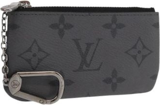 Louis Vuitton Pre-owned Bags, female, Black, Size: ONE SIZE Pre-owned Canvas Wallet