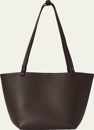 The Row Park Medium Tote Bag in Grain Leather