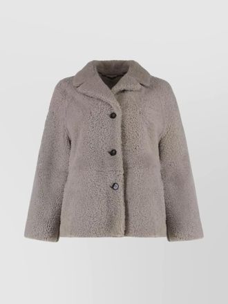 Max Mara sheepskin short coat